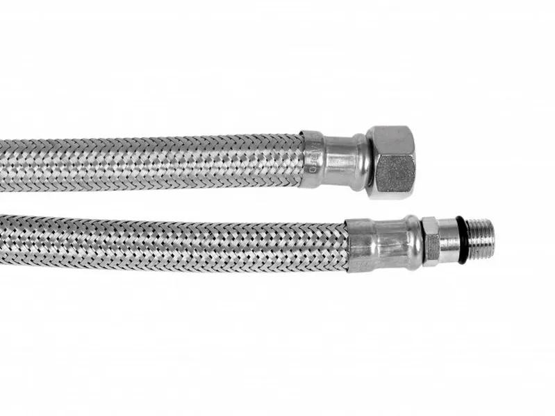 Inox crijevo SBA za slavinu F3/8''x M8  500