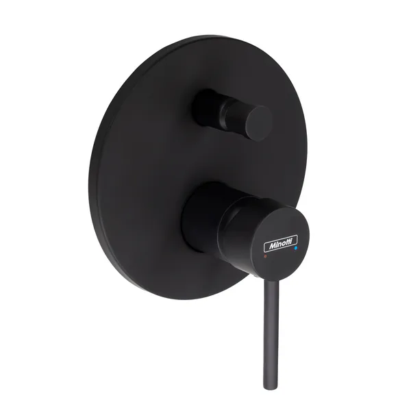 Ugradbena miješalica MINOTTI TUBO DARK ELEGANCE s prebacivačem
