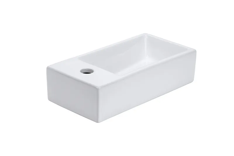 Umivaonik nadgradni MINOTTI 405x205x105 s otvorom za slavinu desni