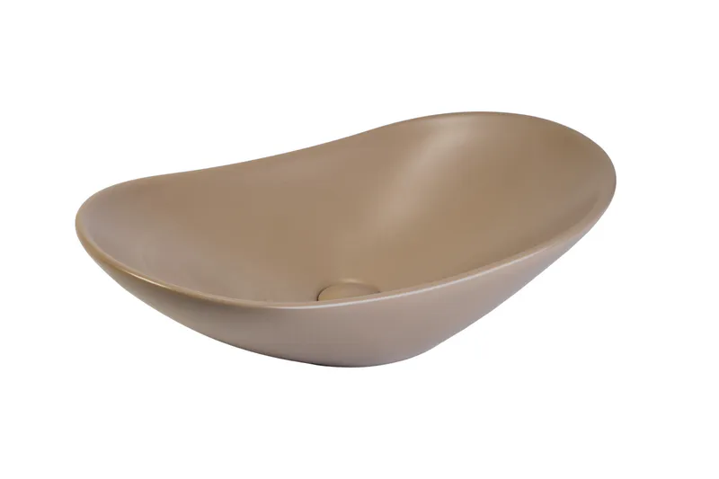 Umivaonik nadgradni MINOTTI 615x360x155 mat bež