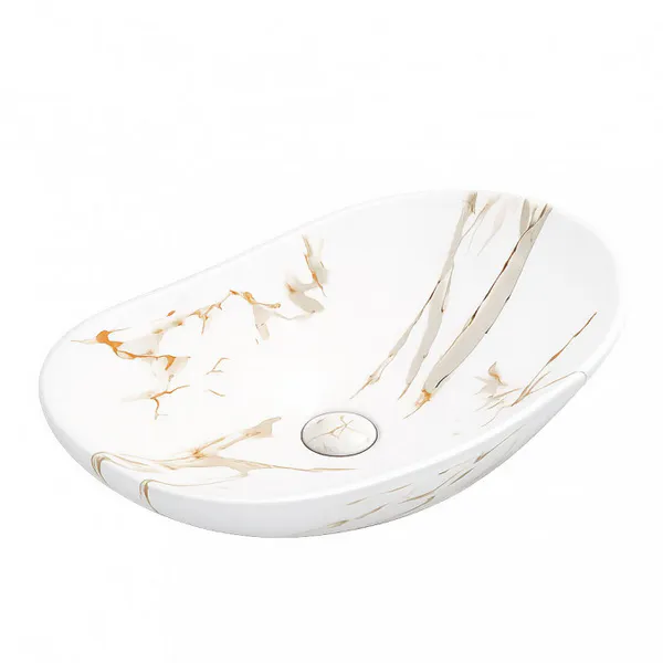 Umivaonik nadgradni MINOTTI 615x360x155 calacata