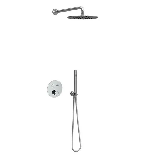 Termostatski set COPEN round krom 1