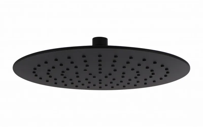 Tuš ruža COPEN fi 250 mm ABS mat crna