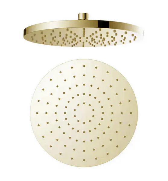 Tuš ruža COPEN fi 250 mm ABS gold