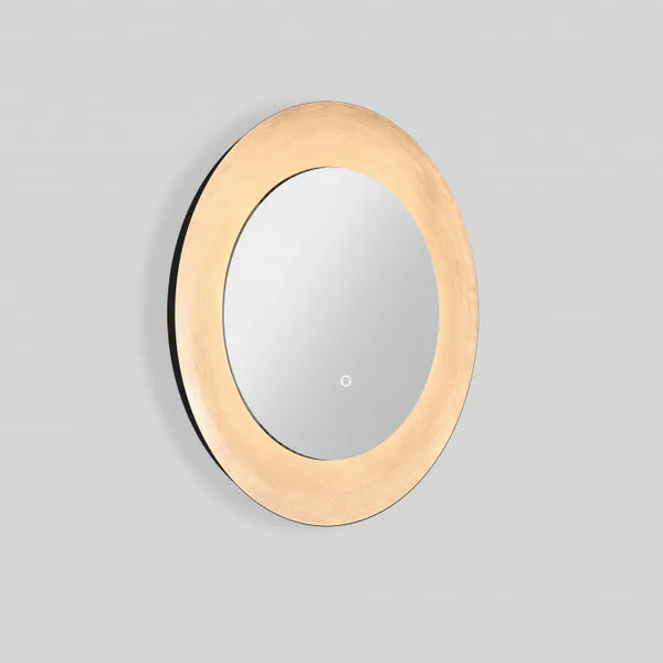 Ogledalo COPEN fi 750 s aluminijski okvirom rose gold