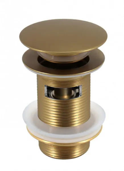 Pileta COPEN 5/4 s preljevom brushed gold