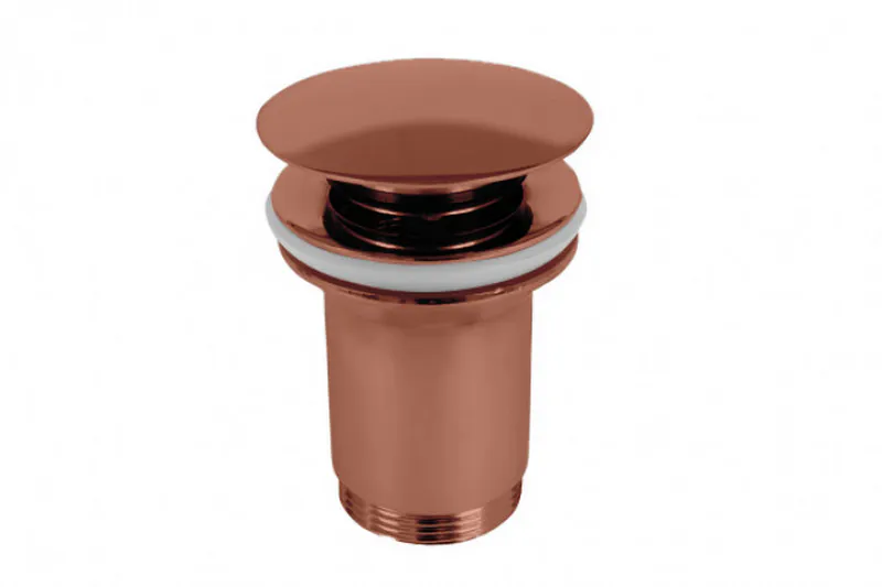Pileta COPEN pop-up 5/4 okrugla mesing rose gold