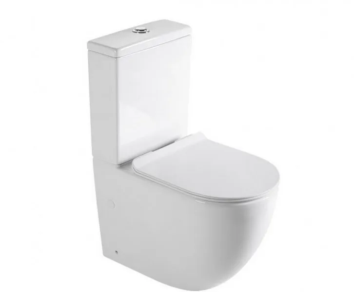Monoblok OPTIMO rimless s duroplast soft close wc daskom