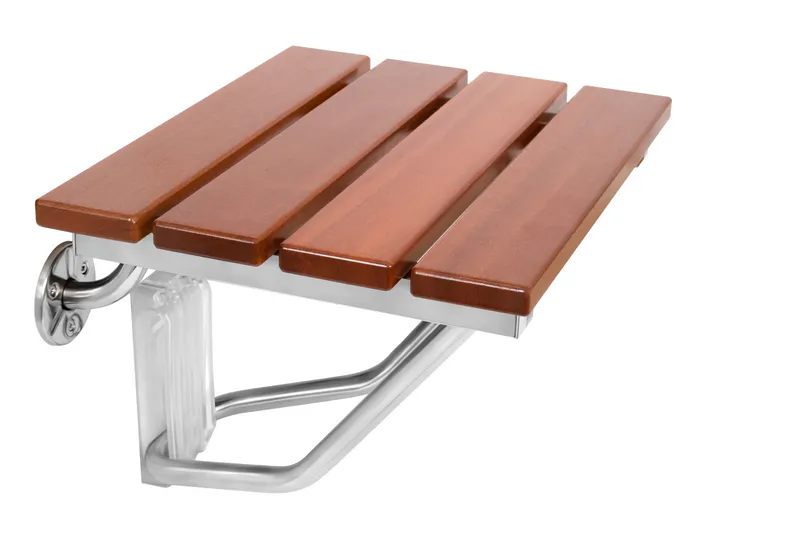 Stolica MINOTTI za tuš kabinu zidna drvena