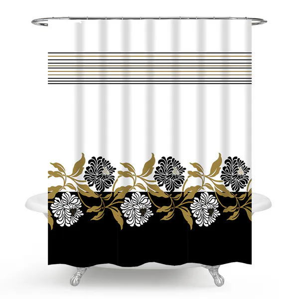 Tuš zavjesa MINOTTI 2000x1800 golden lux