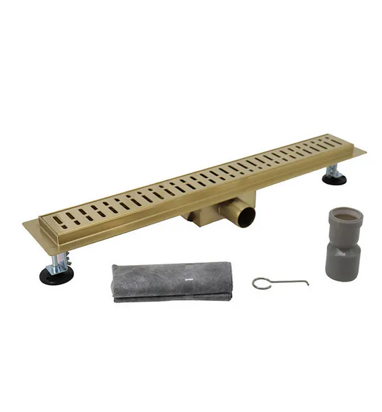 Tuš kanalica inox PROFIL M WAVE 500 gold