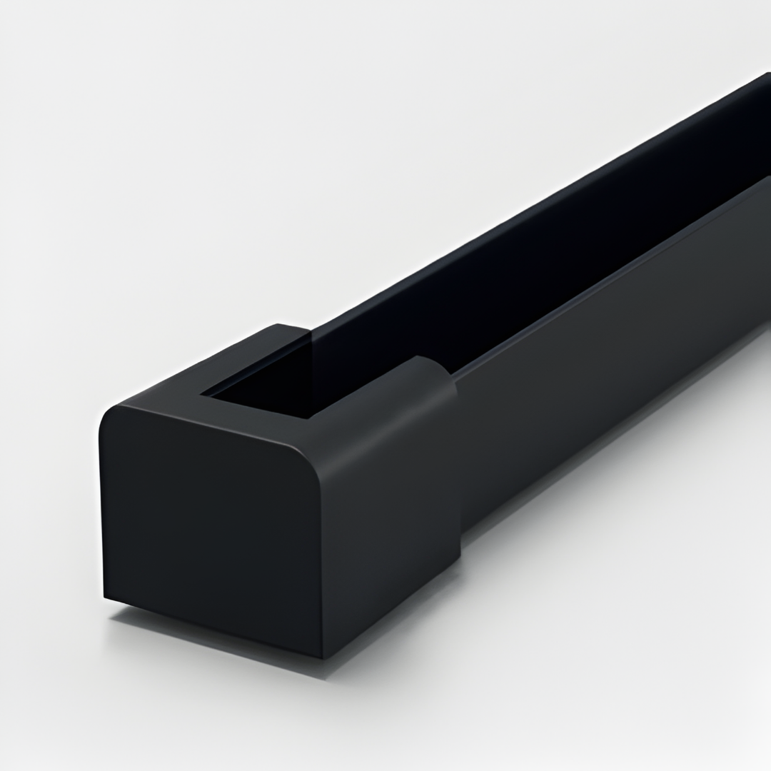 Podna lajsna za COPEN Walk-in mat crna