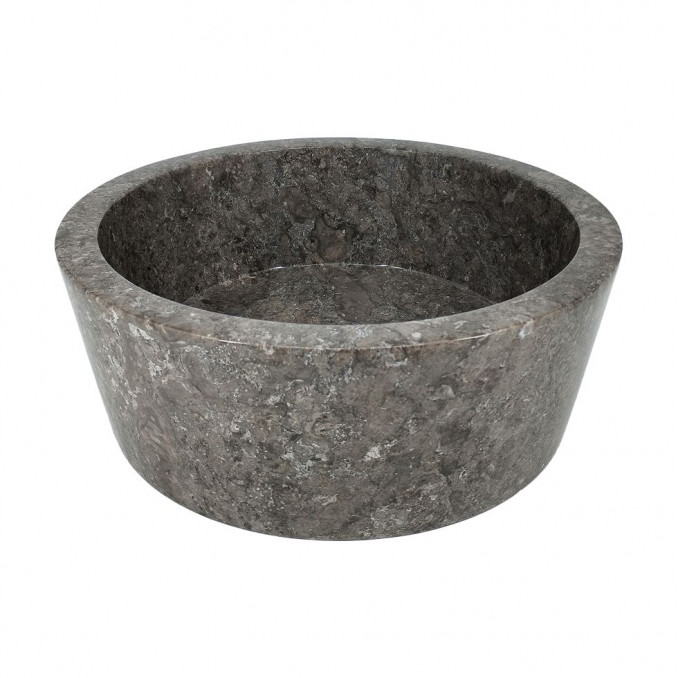 Umivaonik nadgradni MINOTTI ODELISSE grey fi 400x150 mramorni